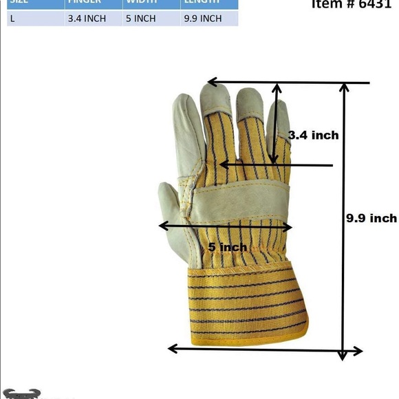 Premium Leather Gloves - Picture 3 of 8